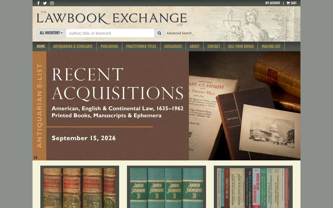 The Lawbook Exchange, Ltd.