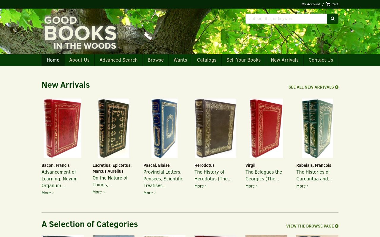 Good Books in the Woods