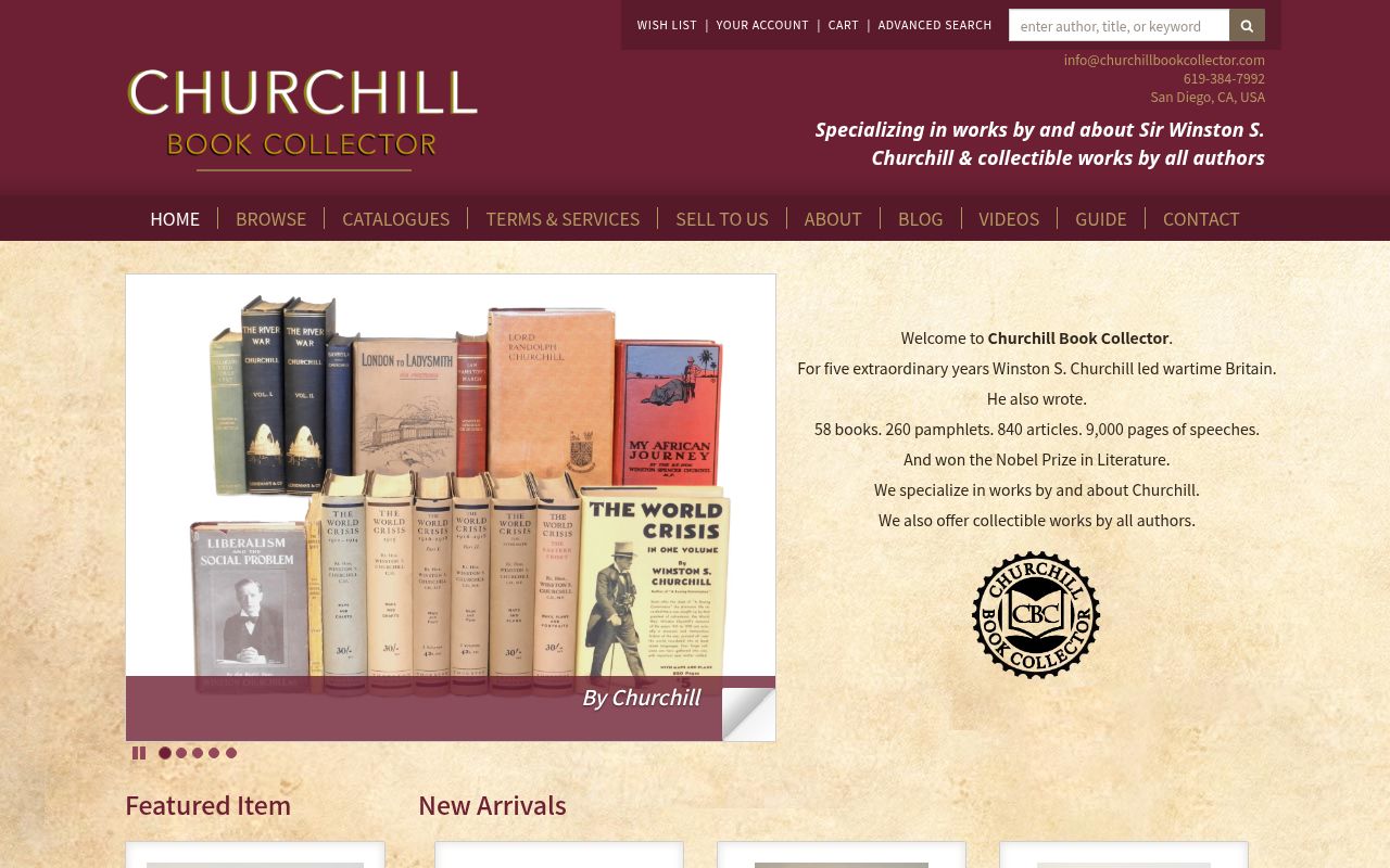 Churchill Book Collector