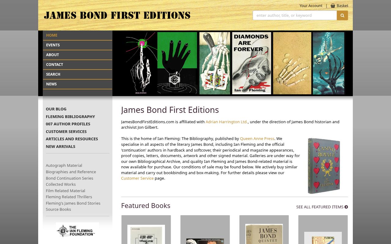 James Bond First Editions