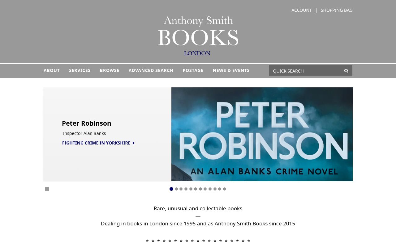 Anthony Smith Books