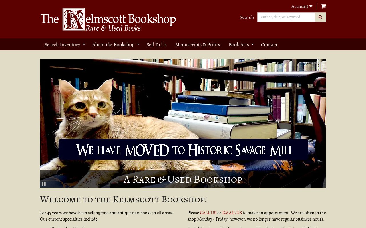 The Kelmscott Bookshop