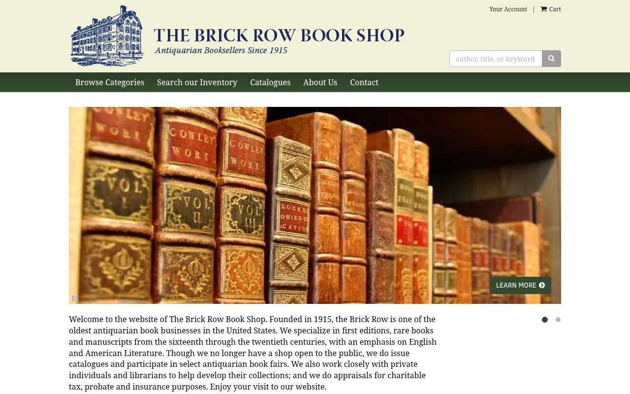 Brick Row Book Shop