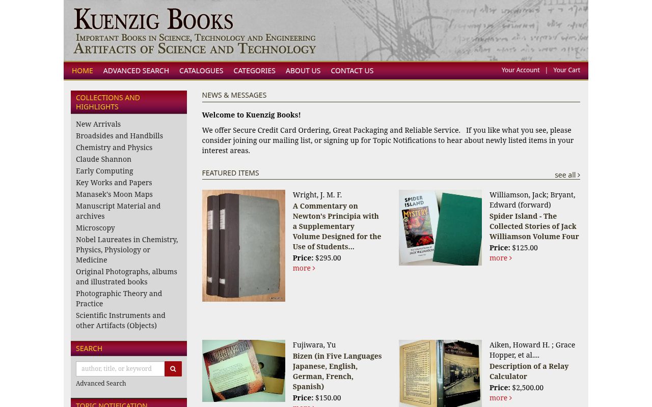 Kuenzig Books