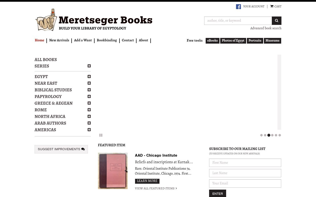 Meretseger Books