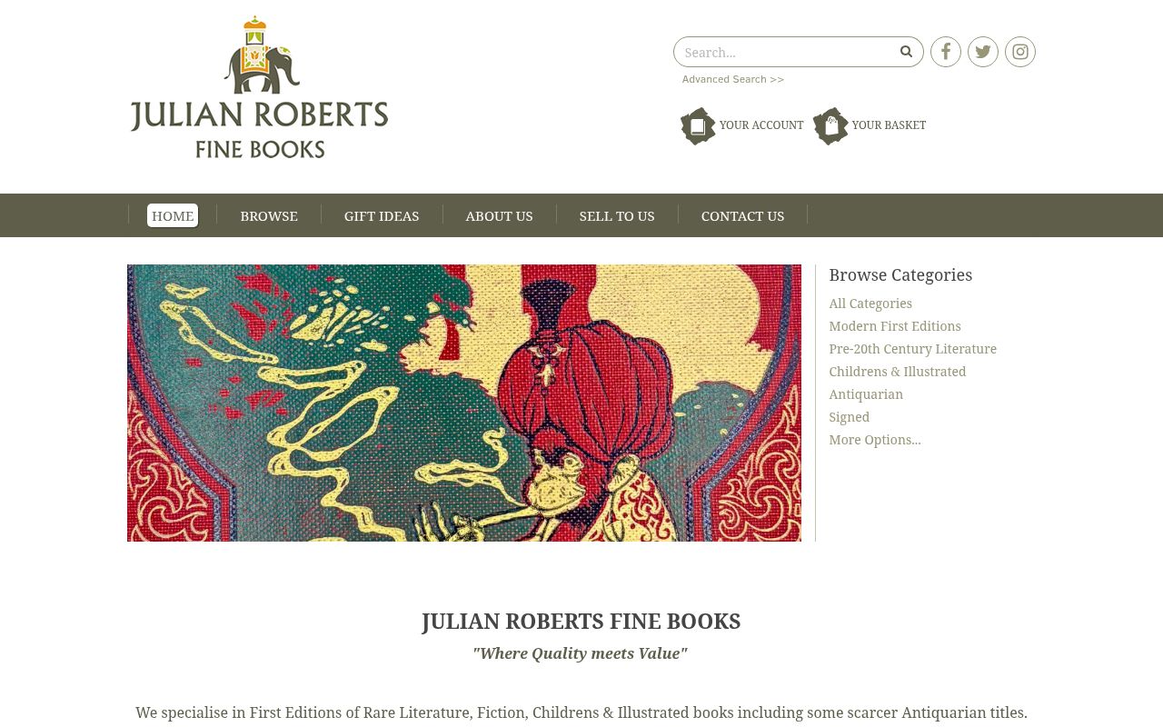 Julian Roberts Fine Books