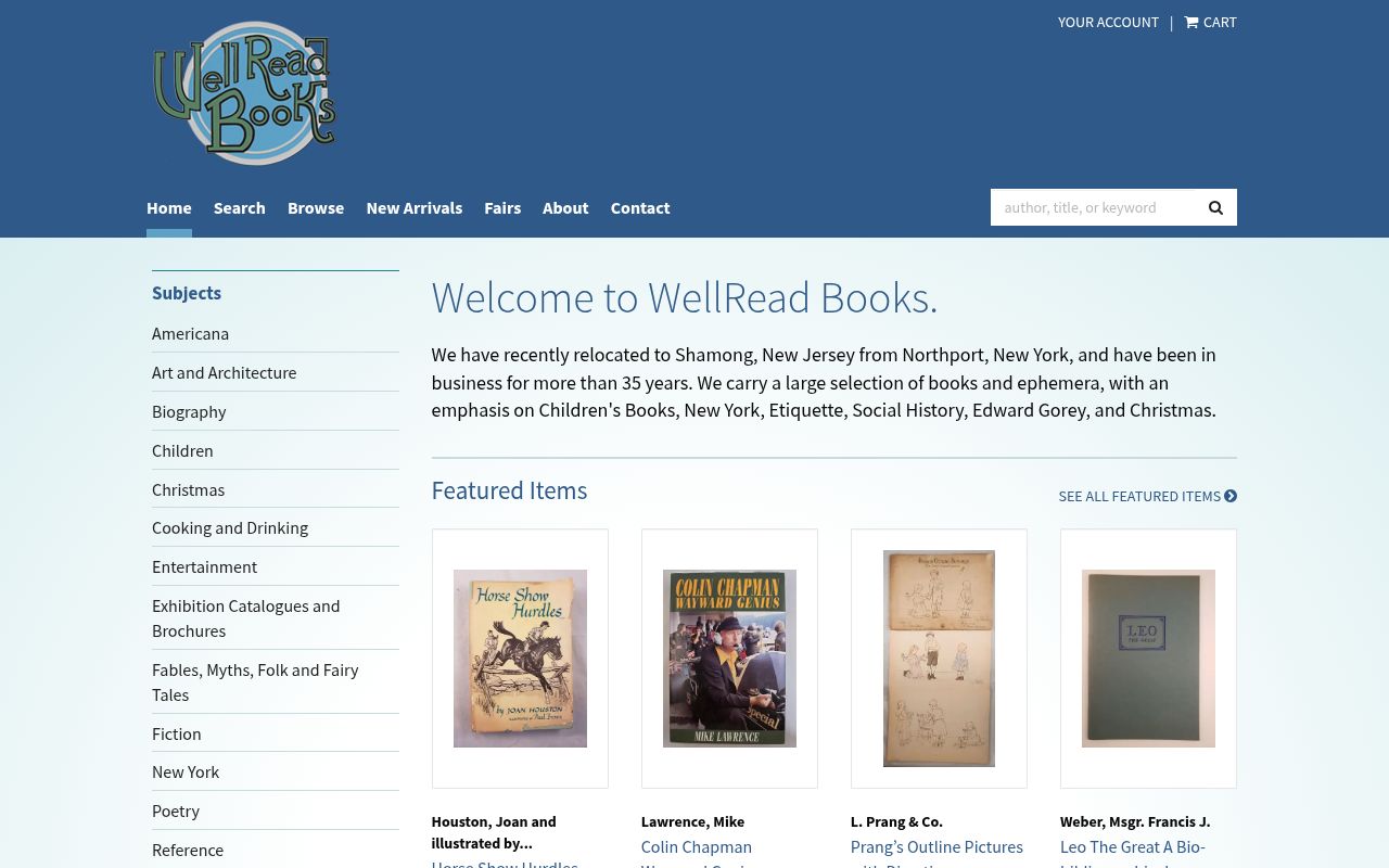WellRead Books