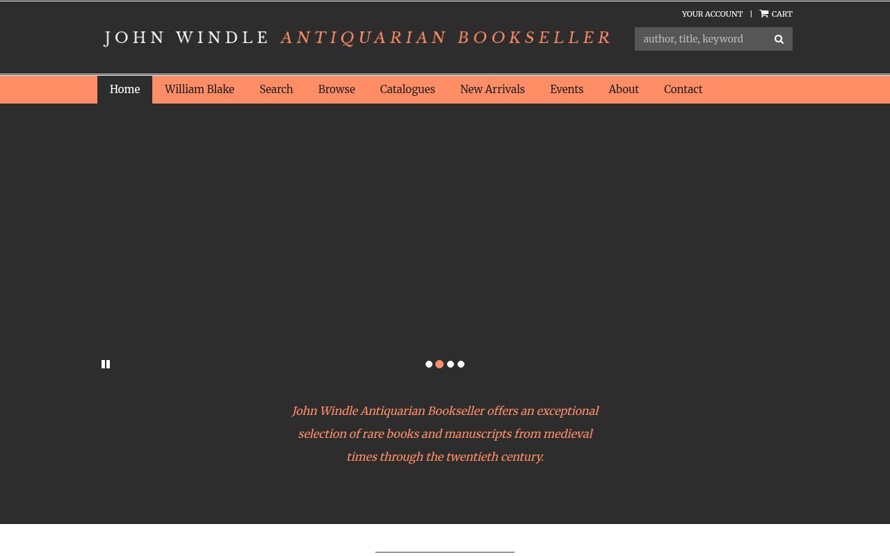 John Windle Antiquarian Bookseller