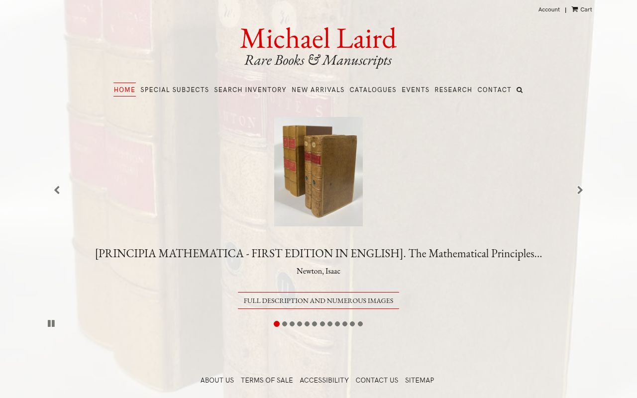 Michael Laird Rare Books