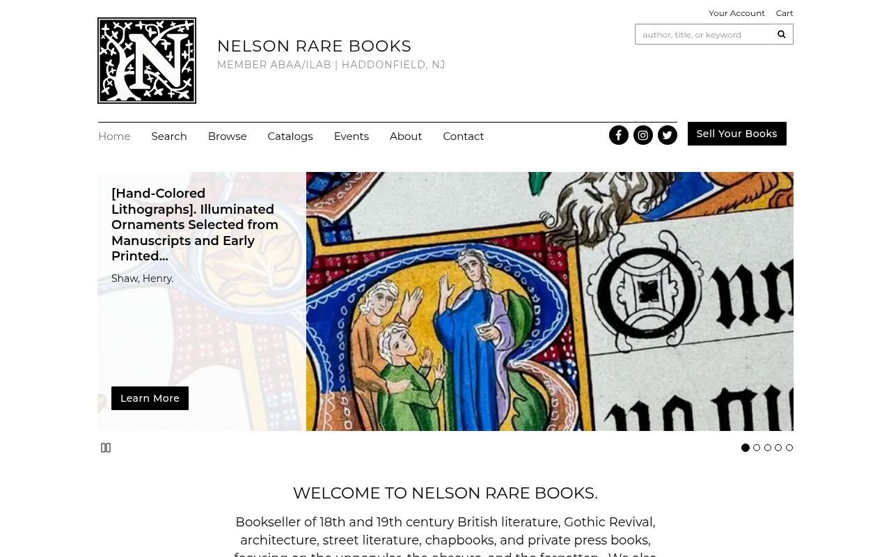 Nelson Rare Books