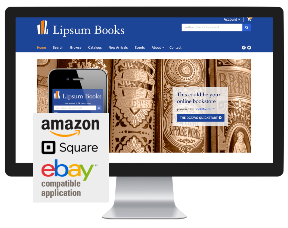 Mobile Friendly, eBay, Amazon, Square Compatible