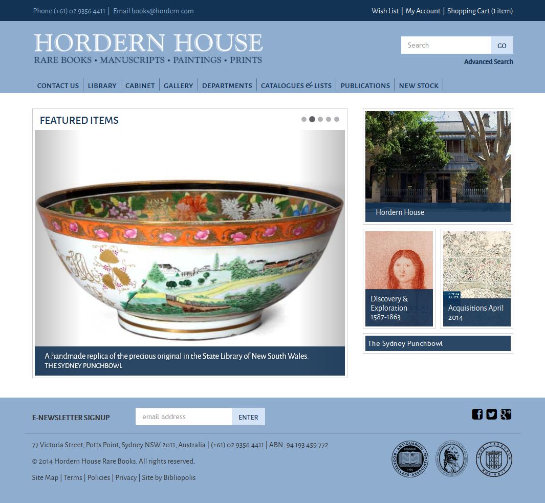 Hordern House Screenshot