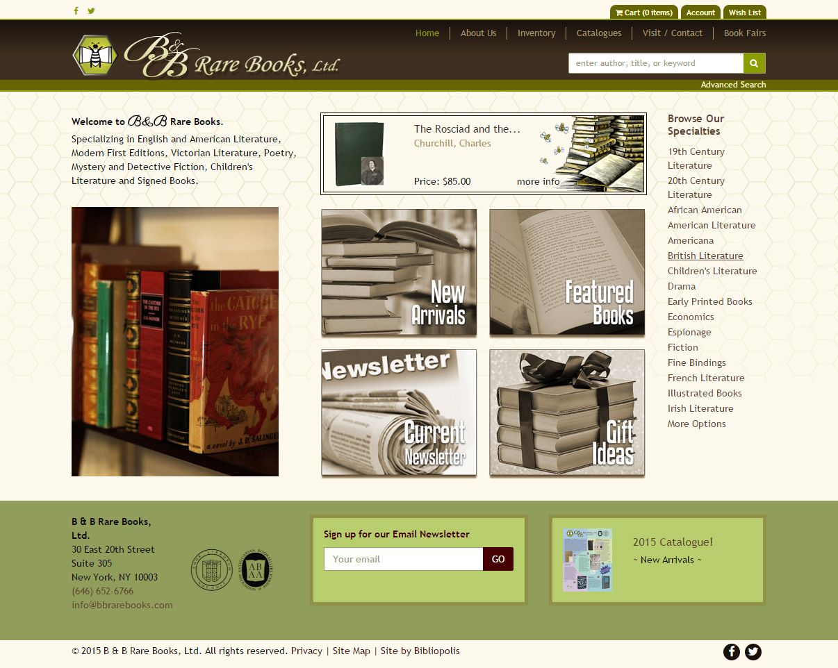 B & B Rare Books