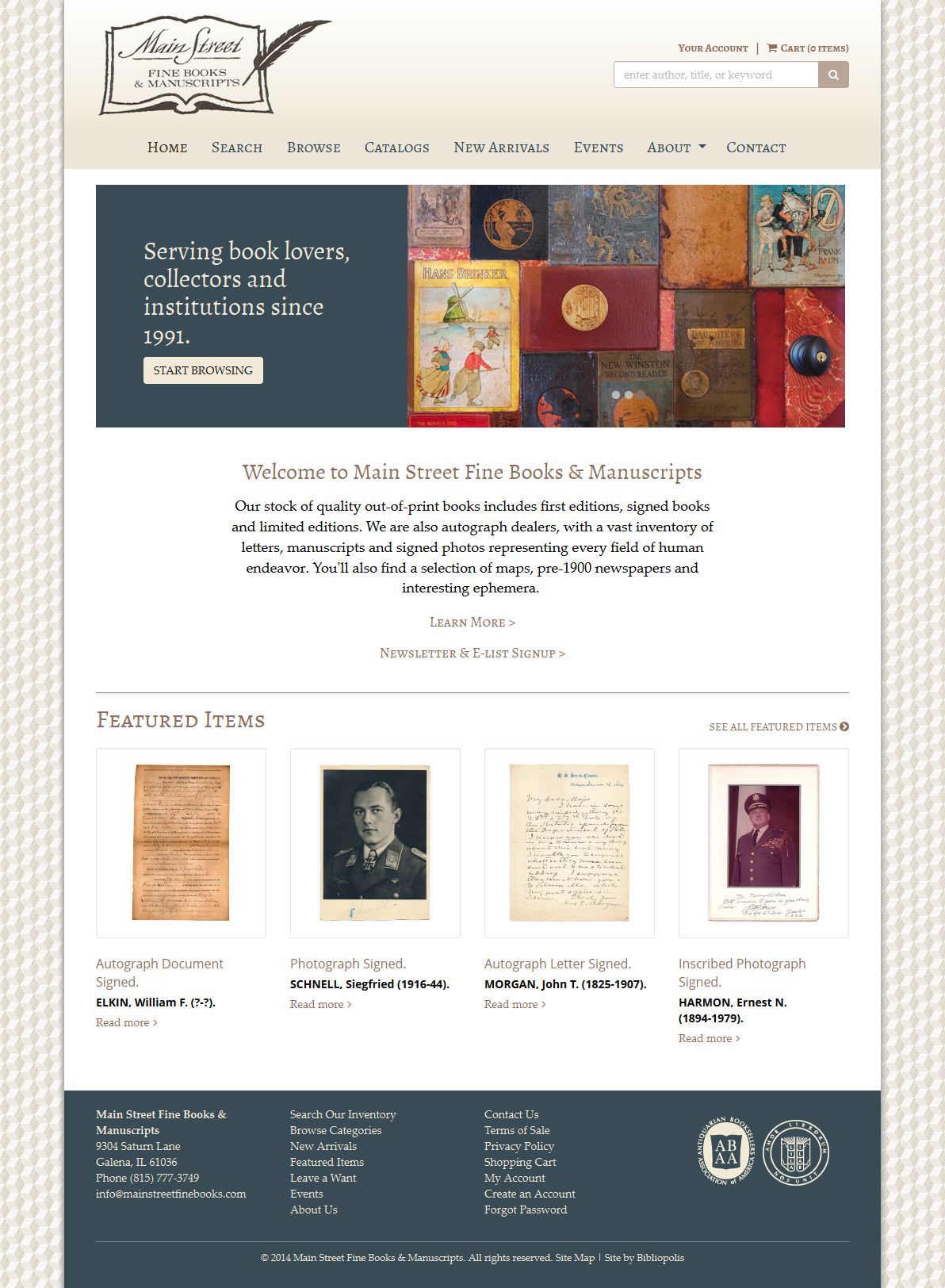 Main Street Fine Books
