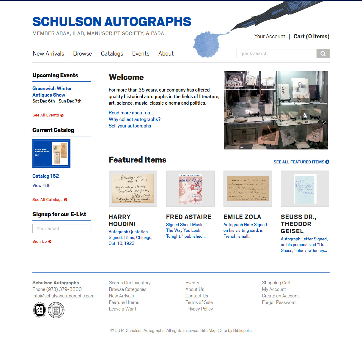 Schulson Autographs