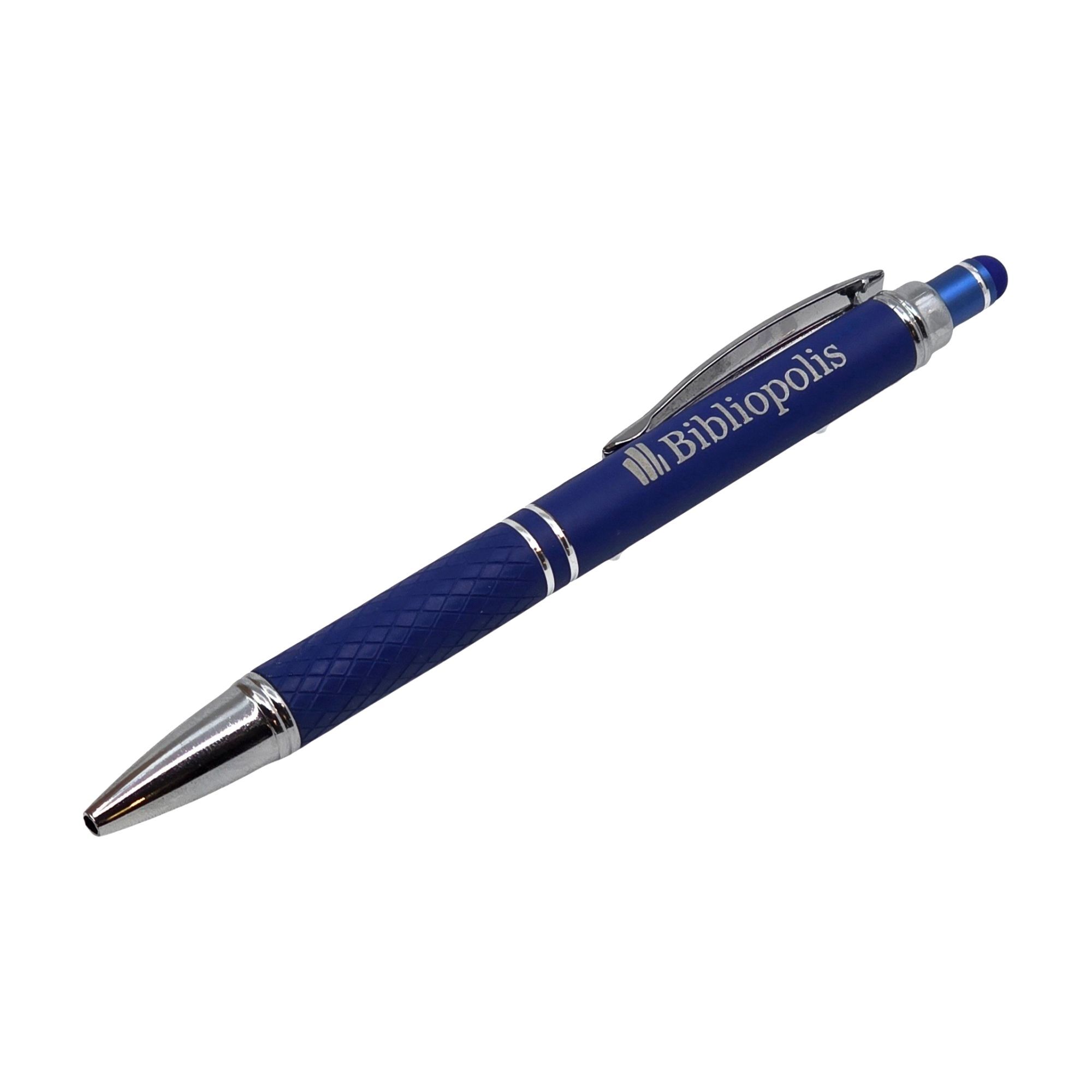 Item #70 The Bibliopolis Pen of Mild Convenience. Bureau of Overengineered Office Supplies.